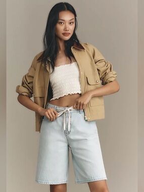 Anthropologie Pilcro Bermuda shorts size 28 NWT